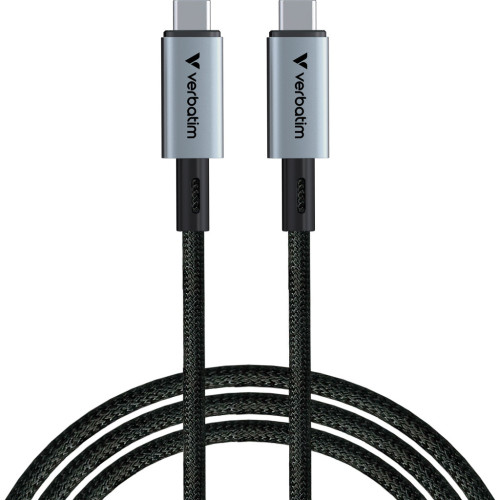 Дата кабель USB-C to USB-C 1.2m 240W black Verbatim (31847) – Verbatim