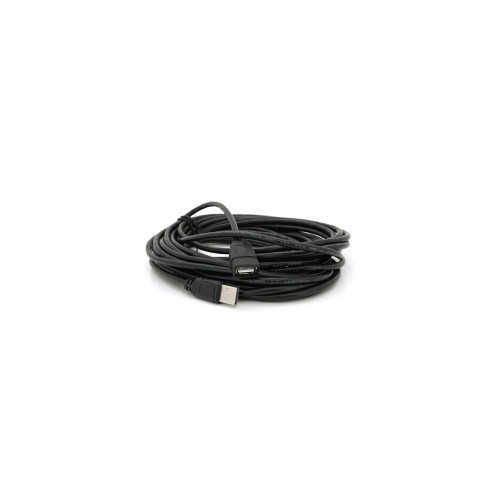 Дата кабель USB 2.0 AM/AF 10.0m ferrite black Voltronic (YT-AM/AF-10BL) – Voltronic