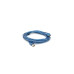 Дата кабель USB 2.0 AM/AF 5.0m ferrite transparent blue Voltronic (YT-AM/AF-5.0TBL) – Voltronic