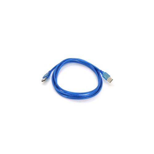 Дата кабель USB 2.0 AM/AM 1.5m ferrite blue Ritar (YT-AM/AM-1.5TBL) – Ritar