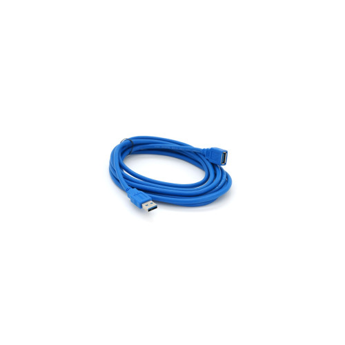 Дата кабель USB 3.0 AM/AF 3.0m blue Voltronic (YT-3.0AM\AF-3.0BL) – Voltronic