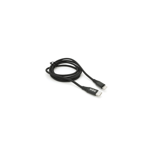 Дата кабель USB-C to Lightning 1.2m 2.1A black PZX (YT-PZX/V-109-M+L/B) – PZX (вид 1)