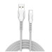 Дата кабель USB 2.0 AM to USB-C 1.0m line-drawing white ColorWay (CW-CBUC029-WH) – ColorWay