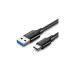 Дата кабель USB 3.0 AM to Type-C 1.0m US184 Black Ugreen (20882) – UGREEN
