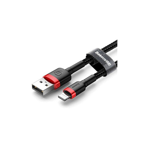 Дата кабель USB 2.0 AM to Lightning 2.0m 1.5A red-black Baseus (CALKLF-C19) – Baseus (вид 1)