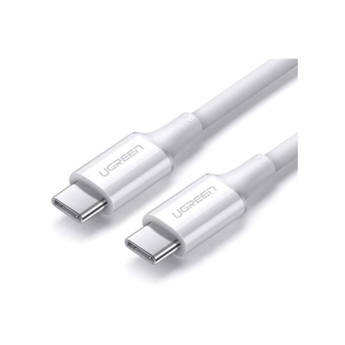 Дата кабель USB-C to USB-C 2.0m US300 20V/5A 100W White Ugreen (60552) – UGREEN