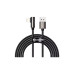 Дата кабель USB 2.0 AM to Lightning 1.0m CALCS 2.4A 90 Legend Series Elbow Black Baseus (CALCS-01) – Baseus