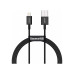 Дата кабель USB 2.0 AM to Lightning 1.0m 2.4A Superior Series Black Baseus (CALYS-A01) – Baseus