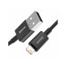 Дата кабель USB 2.0 AM to Lightning 1.0m 2.4A Superior Series Black Baseus (CALYS-A01) – Baseus (вид 1)
