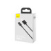 Дата кабель USB 2.0 AM to Lightning 1.0m 2.4A Superior Series Black Baseus (CALYS-A01) – Baseus (вид 2)