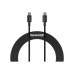 Дата кабель USB-C to USB-C 1.0m 5A Black Baseus (CATYS-B01) – Baseus