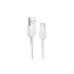 Дата кабель USB 2.0 AM to Type-C 1.8m 322 White Anker (A81H6H21) – Anker