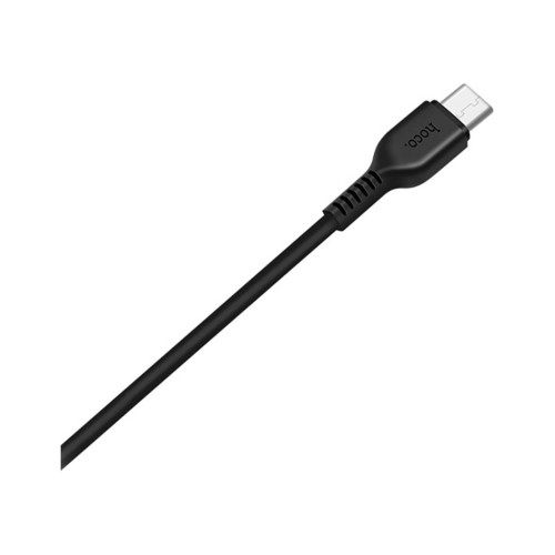 Дата кабель USB 2.0 AM to USB-C 1.0m 3A PVC X20 black HOCO (6957531068846) – HOCO (вид 2)