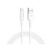 Дата кабель USB 2.0 AM to Micro 5P 1.0m 2A PVC X25 white HOCO (6957531080138) – HOCO