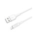 Дата кабель USB 2.0 AM to Micro 5P 1.0m 2A PVC X25 white HOCO (6957531080138) – HOCO (вид 1)