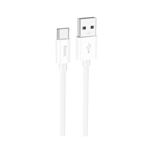 Дата кабель USB 2.0 AM to USB-C 1.0m Magic silicone X87 white HOCO (6931474783240) – HOCO