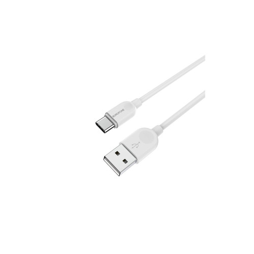 Дата кабель USB 2.0 AM to USB-C 2.0m 2.4A white BOROFONE (6957531090021) – BOROFONE (вид 2)