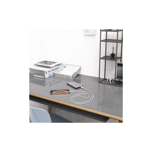 Дата кабель USB 2.0 AM to Lightning 1.0m 2.4A silicone white BOROFONE (6931474706874) – BOROFONE (вид 1)