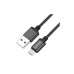 Дата кабель USB 2.0 AM to Micro 5P 1.0m black BOROFONE (6974443389029) – BOROFONE