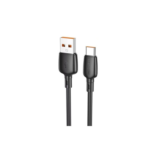 Дата кабель USB 2.0 AM to USB-C 100W black BOROFONE (6941991103179) – BOROFONE