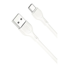Дата кабель USB 2.0 AM to USB-C 2.0m 2.1A XO (CB-200UC)