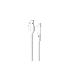 Дата кабель USB 2.0 AM to Lightning 1.0m 2.4A XO (CB-23UL)