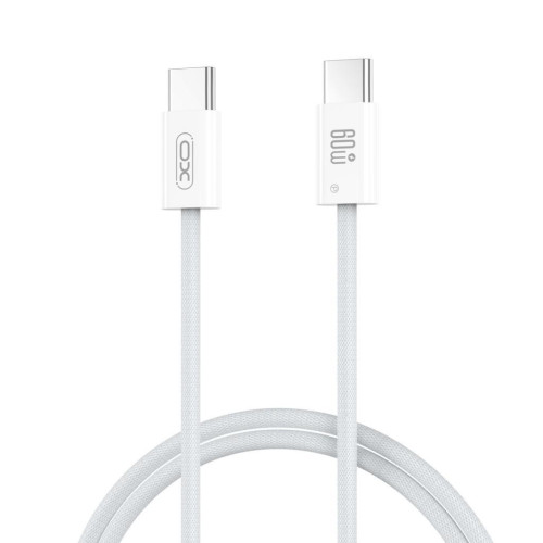 Дата кабель USB-C to USB-C 1.0m 60W white XO (CB-Q73CC) – XO