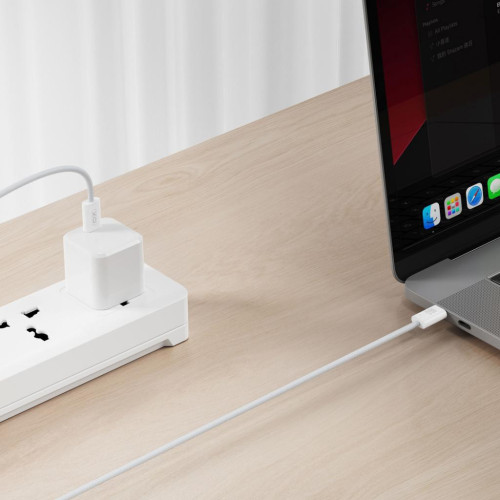 Дата кабель USB-C to USB-C 1.0m 60W white XO (CB-Q73CC) – XO (вид 2)
