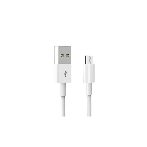 Дата кабель USB 2.0 AM to Micro 5P 1.0m 2.4A white Denmen (D22V-WH) – Denmen