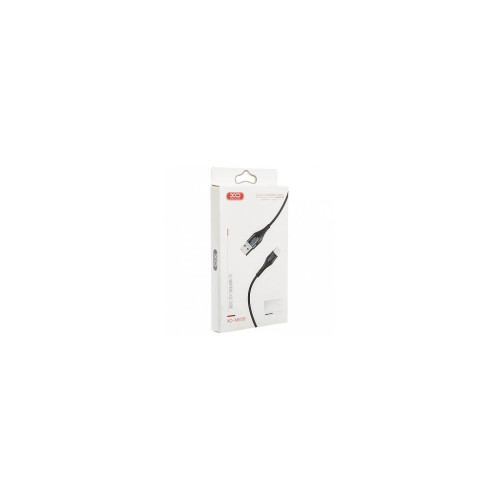 Дата кабель USB 2.0 AM to Lightning 1.0m 2A zinc alloy black XO (NB138-L-1-BK) – XO (вид 1)