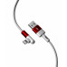 Дата кабель USB 2.0 AM to Lightning 1.0m 2.4A 90° corner white XO (NB152-L-1-WH) – XO