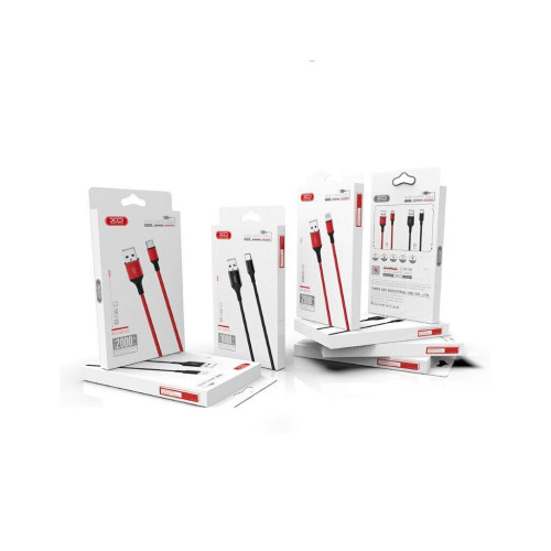 Дата кабель USB 2.0 AM to Micro 5P 2.0m 1.5A braided black XO (NB143-M2-BK) – XO (вид 2)