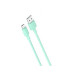 Дата кабель USB 2.0 AM to Micro 5P 1.0m 2.4A green XO (NB156-M-GR) – XO
