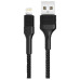 Дата кабель USB 2.0 AM to Micro 5P 1.0m 2.1A black XO (NB51-M-1-BK) – XO