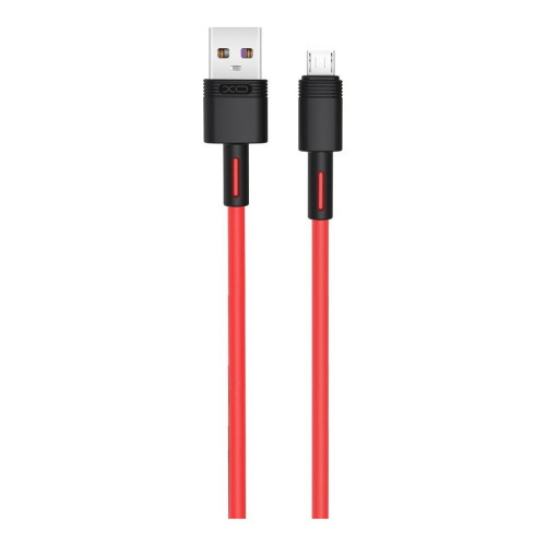 Дата кабель USB 2.0 AM to Micro 5P 1.0m 5A red XO (NB166-M-1-RD) – XO