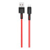Дата кабель USB 2.0 AM to Micro 5P 1.0m 5A red XO (NB166-M-1-RD) – XO