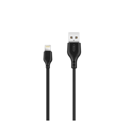 Дата кабель USB 2.0 AM to Lightning 2.0m 2.1A black XO (XO-NB-103-L-2-BK) – XO