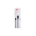 Дата кабель USB 2.0 AM to Lightning 2.0m 2.1A black XO (XO-NB-103-L-2-BK) – XO (вид 1)