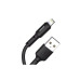 Дата кабель USB 2.0 AM to Lightning 1.0m 3A black XO (NB112-i-BK) – XO