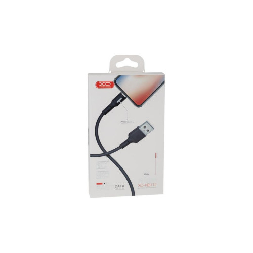 Дата кабель USB 2.0 AM to Lightning 1.0m 3A black XO (NB112-i-BK) – XO (вид 2)