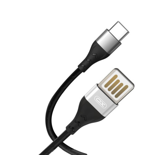 Дата кабель USB 2.0 AM to USB-C 1.0m 2.1A double-side grey XO (NB188-TC-1-GR) – XO