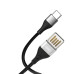 Дата кабель USB 2.0 AM to USB-C 1.0m 2.1A double-side grey XO (NB188-TC-1-GR) – XO