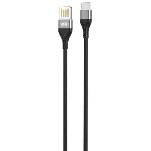 Дата кабель USB 2.0 AM to USB-C 1.0m 2.1A double-side grey XO (NB188-TC-1-GR) – XO (вид 1)