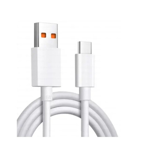 Дата кабель USB 2.0 AM to USB-C 1.0m 6A white Dengos (PLS-TC-6A-WHITE) – DENGOS