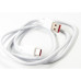 Дата кабель USB 2.0 AM to USB-C 1.0m 6A white Dengos (PLS-TC-6A-WHITE) – DENGOS (вид 2)
