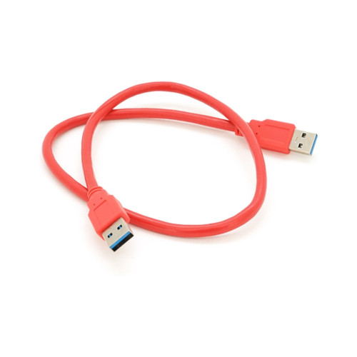 Дата кабель USB 3.0 AM/AM 0.6m red Voltronic (YT-3.0AM+AM-0.6R) – Voltronic (вид 1)