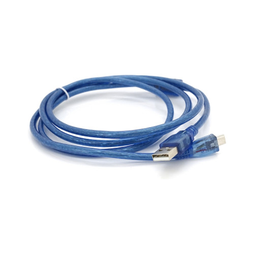 Дата кабель USB 2.0 AM to Micro 5P 1.5m blue Voltronic (YT-AM/Mc-1.5B/05500) – Voltronic