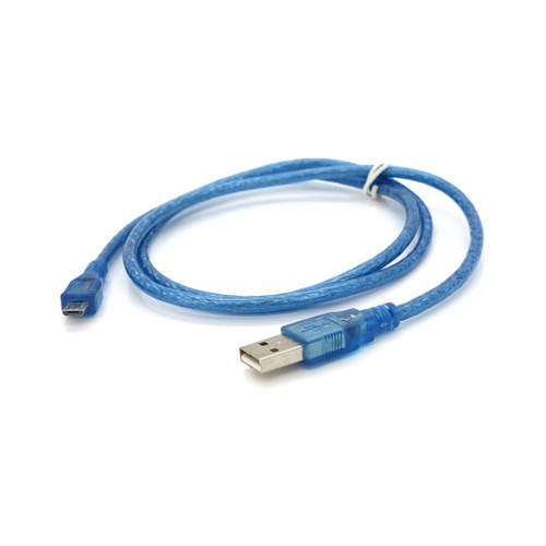 Дата кабель USB 2.0 AM to Micro 5P 1.0m blue Voltronic (YT-AM/Mc-1B/05495) – Voltronic