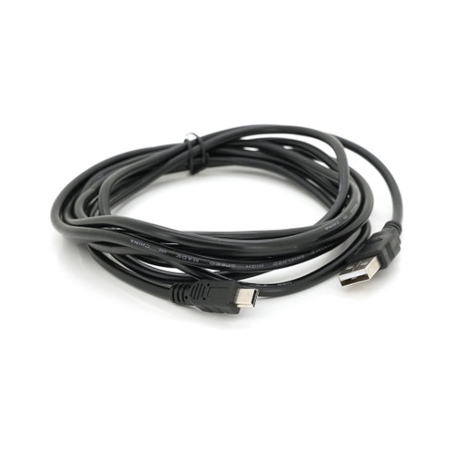 Дата кабель USB 2.0 AM to Mini 5P 3.0m black Voltronic (YT-C/AM-3MnB/5446) – Voltronic