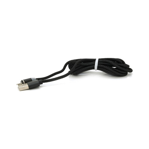 Дата кабель USB 2.0 to Lightning 2.0m 2A magnetic nylon black PiPo (18166) – Pipo